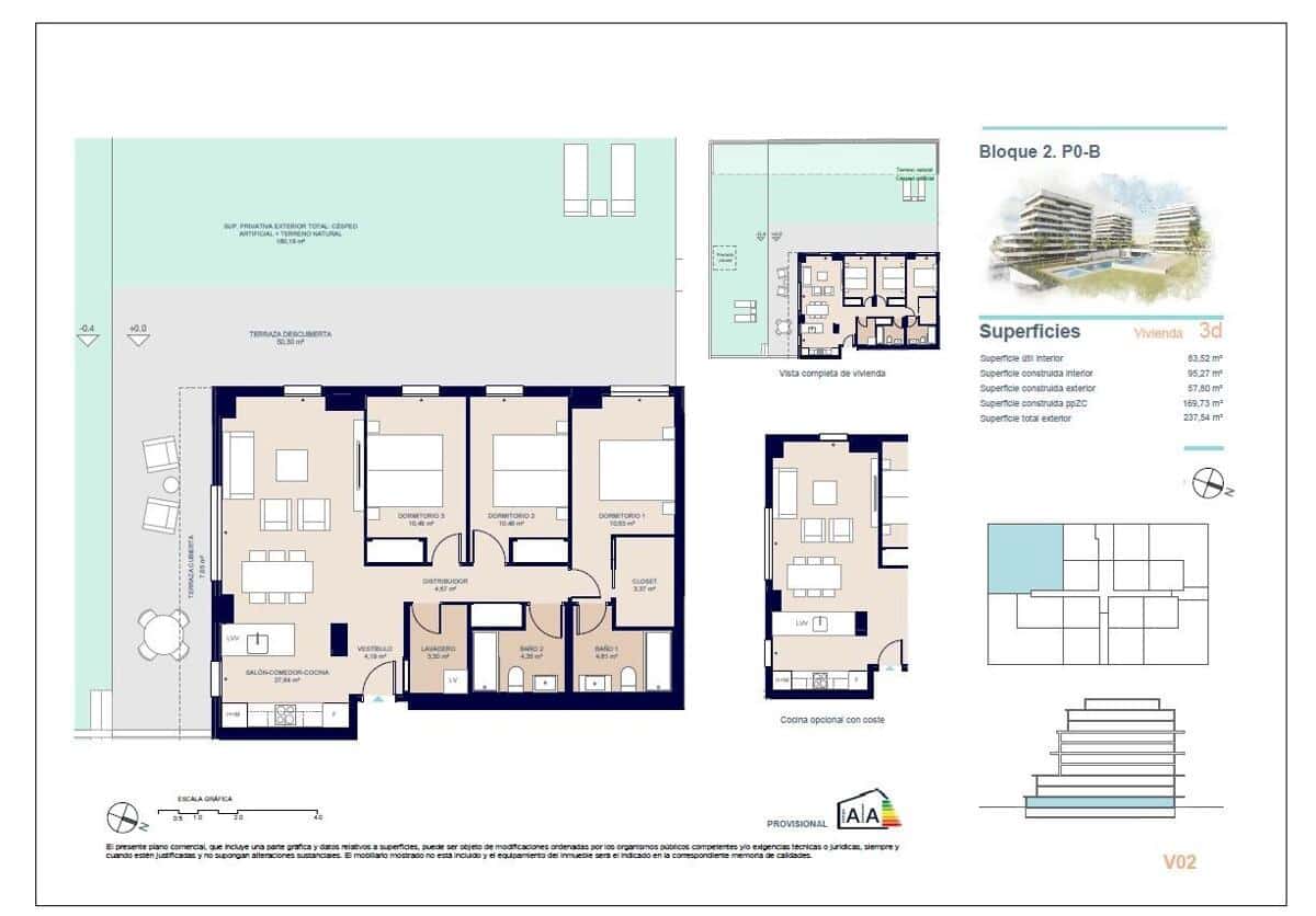 3 makuuhuone Huoneisto myytävänä paikassa La Villajoyosa / Vila Joiosa - 515 000 € (Ref: 9429495)