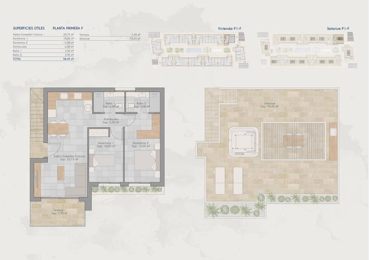 2 camera da letto Bungalow in vendita in Torre-Pacheco - 220.000 € (Rif: 9444557)