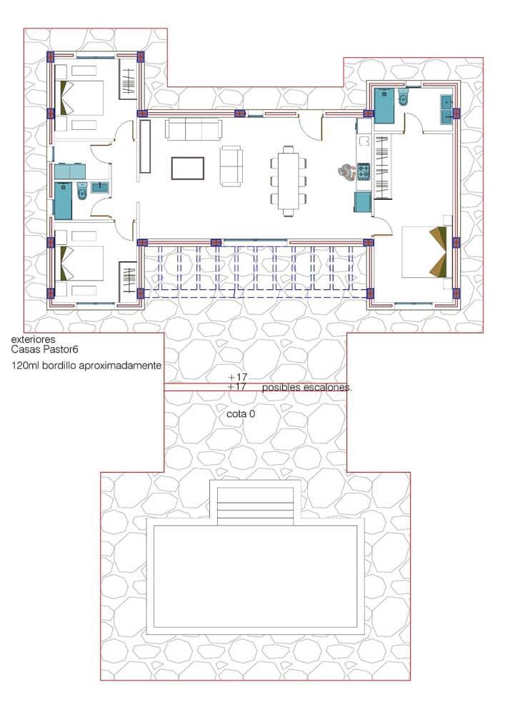 Chalet de 3 habitaciones en Pinoso en venta - 356.000 € (Ref: 9808986)