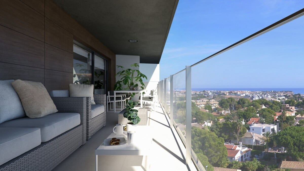 Ático de 2 habitaciones en Dehesa de Campoamor en venta - 396.500 € (Ref: 9809040)