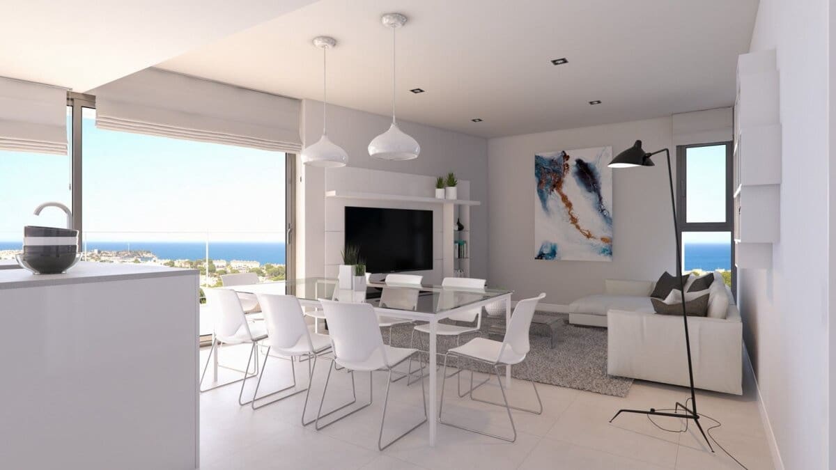 Ático de 2 habitaciones en Dehesa de Campoamor en venta - 396.500 € (Ref: 9809040)