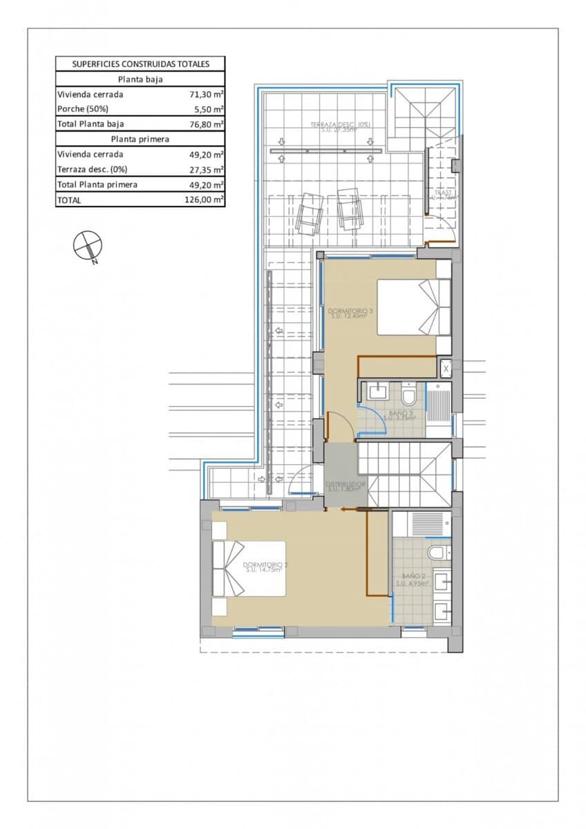 3 Zimmer Villa zu verkaufen in Pilar de la Horadada - 460.000 € (Ref: 9813982)