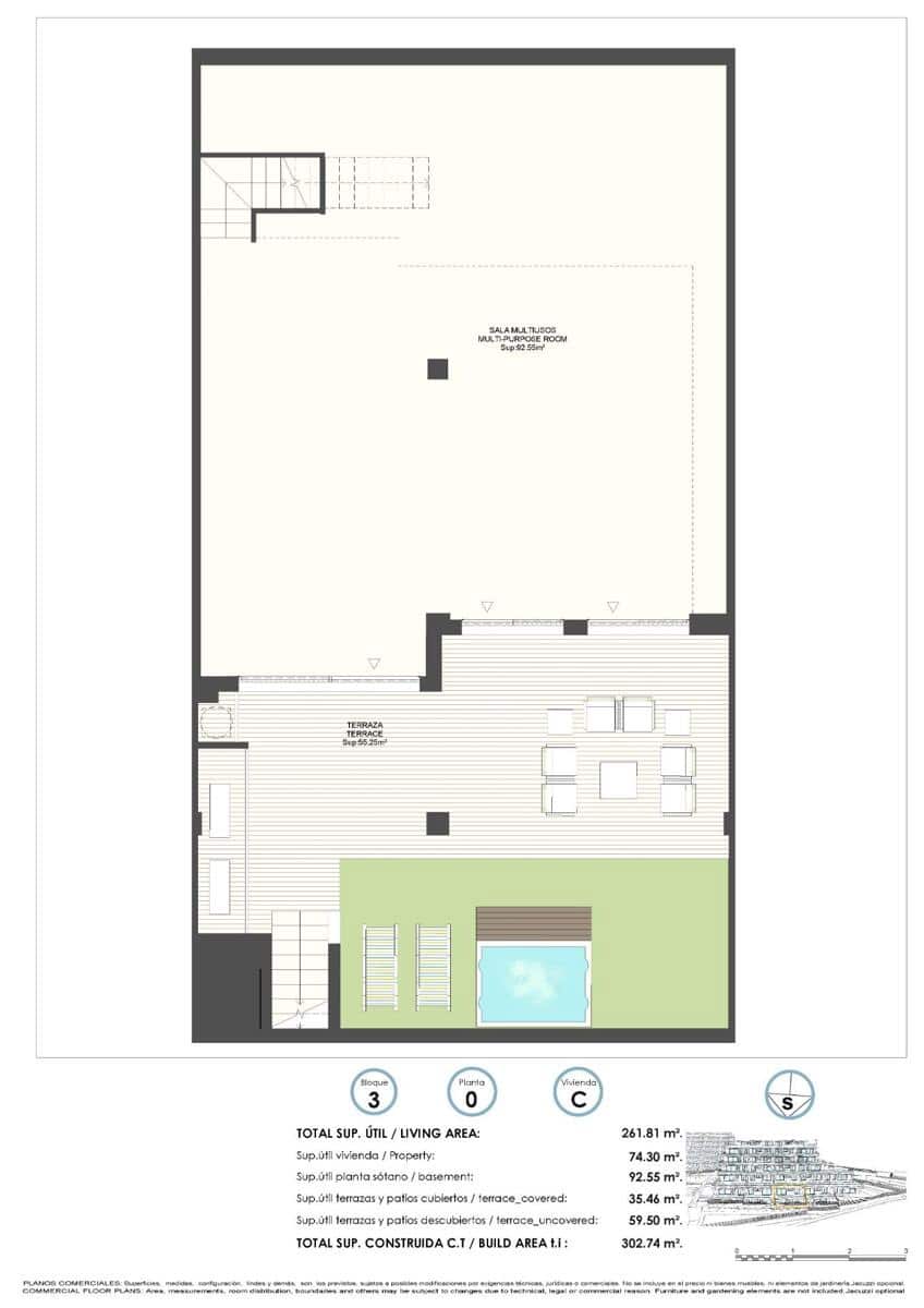 2 bedroom Apartment for sale in Finestrat - € 440,000 (Ref: 9813995)