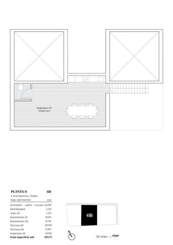 2 Zimmer Penthouse zu verkaufen in El Molino, Torrevieja - 455.950 € (Ref: 9814014)