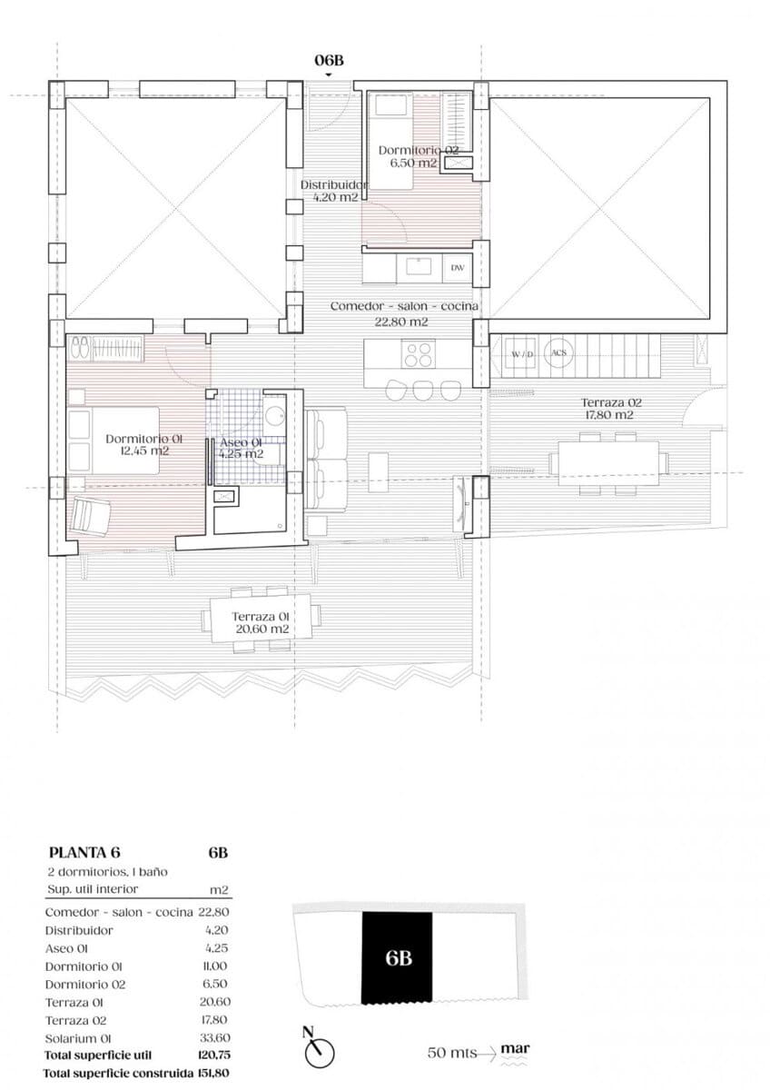 2 Zimmer Penthouse zu verkaufen in Torrevieja - 455.950 € (Ref: 9814014)