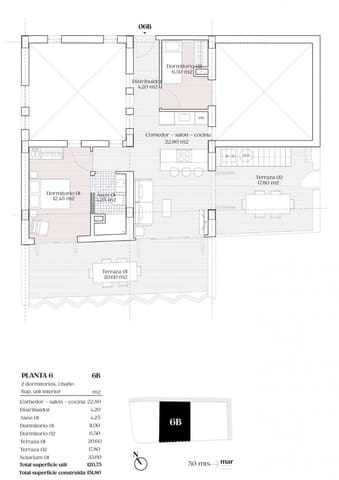 2 Zimmer Penthouse zu verkaufen in El Molino, Torrevieja - 455.950 € (Ref: 9814014)