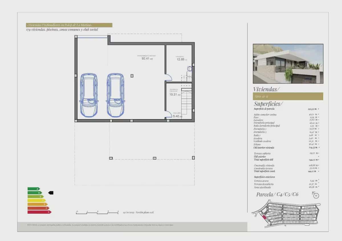 Chalet de 3 habitaciones en Polop en venta con piscina - 470.000 € (Ref: 9824361)