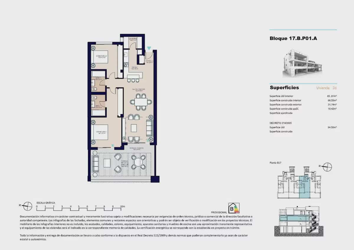 2 chambre Appartement à vendre à New Golden Mile avec piscine garage - 434 000 € (Ref: 9824363)