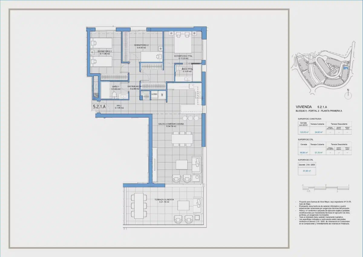 3 camera da letto Appartamento in vendita in Mijas con piscina garage - 425.000 € (Rif: 9824365)