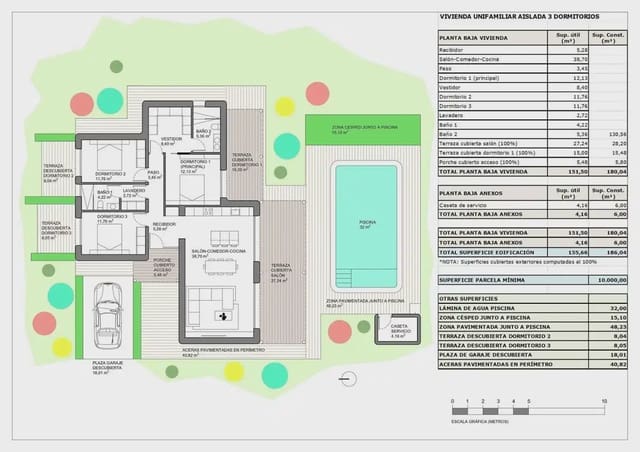 3 sovrum Villa till salu i Carolinas Altas, Alicante stad - 435 000 € (Ref: 9824372)