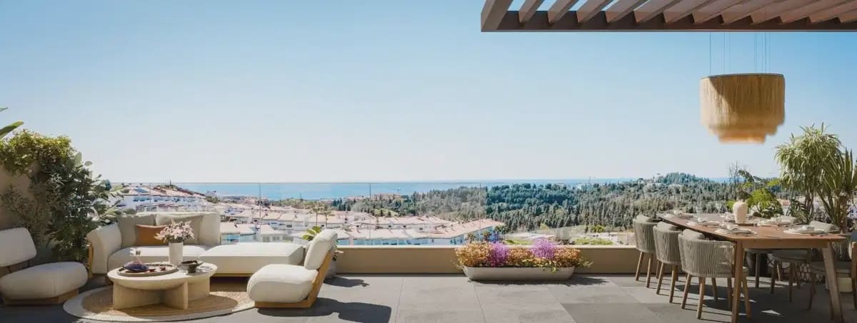 3 slaapkamer Appartement te koop in Mijas met zwembad garage - € 425.000 (Ref: 9824377)