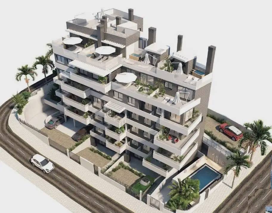 2 Zimmer Apartment zu verkaufen in Estepona mit Pool Garage - 459.700 € (Ref: 9824384)