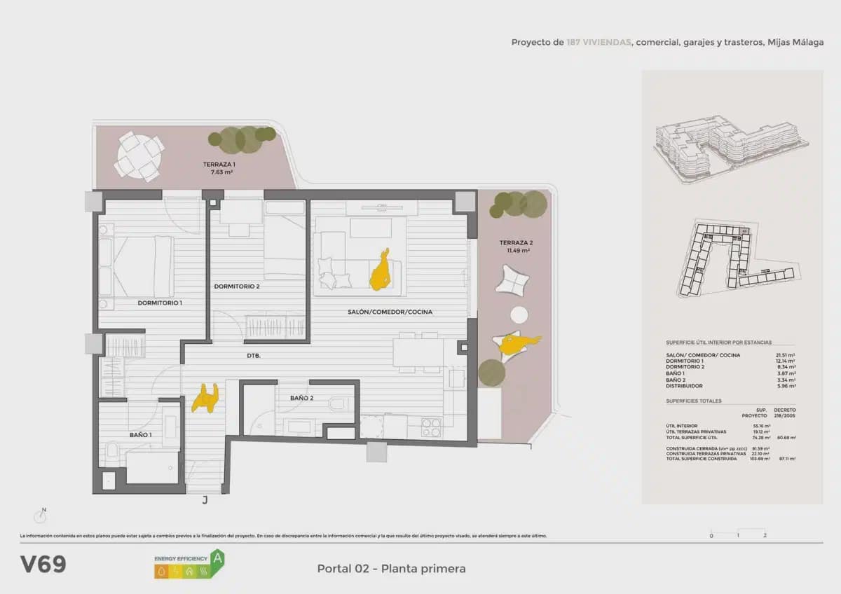 2 bedroom Apartment for sale in Mijas with pool garage - € 407,925 (Ref: 9824389)