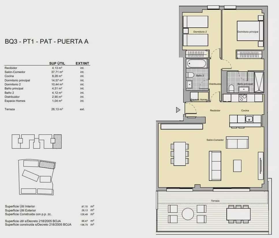2 bedroom Penthouse for sale in Estepona with pool - € 380,000 (Ref: 9824413)