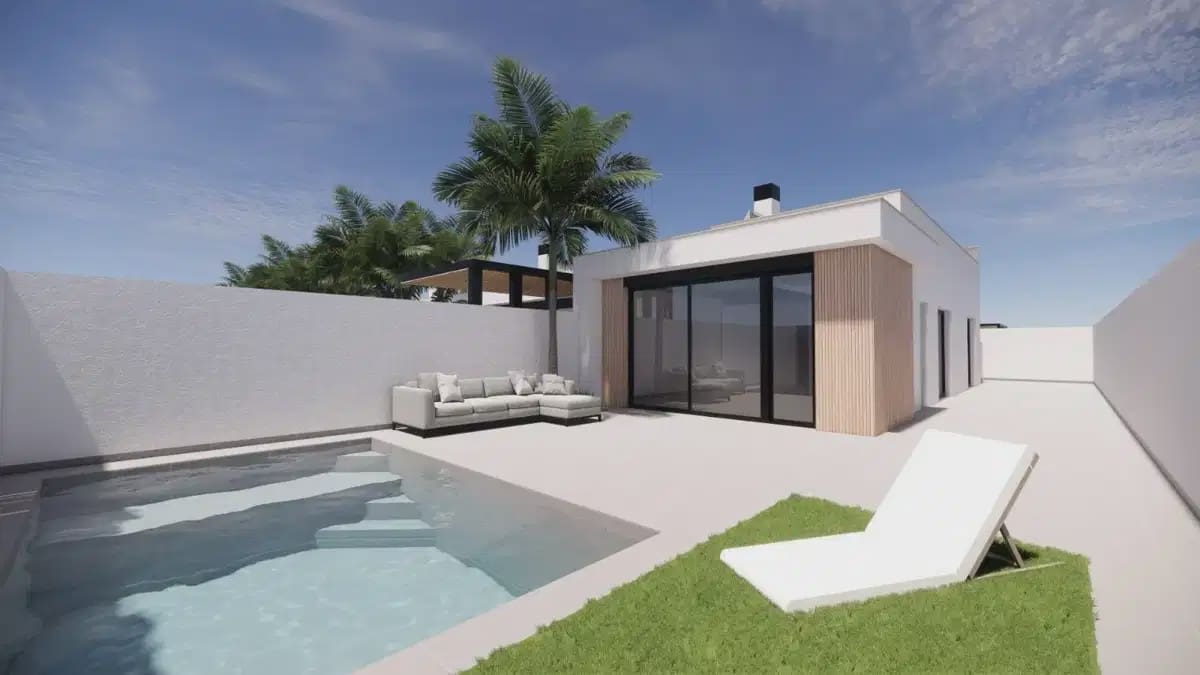 2 makuuhuone Huvila myytävänä paikassa Los Alcazares mukana uima-altaan - 439 000 € (Ref: 9824428)