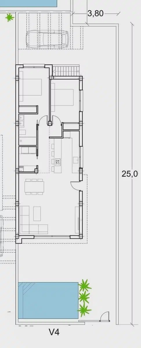 2 makuuhuone Huvila myytävänä paikassa Los Alcazares mukana uima-altaan - 439 000 € (Ref: 9824428)