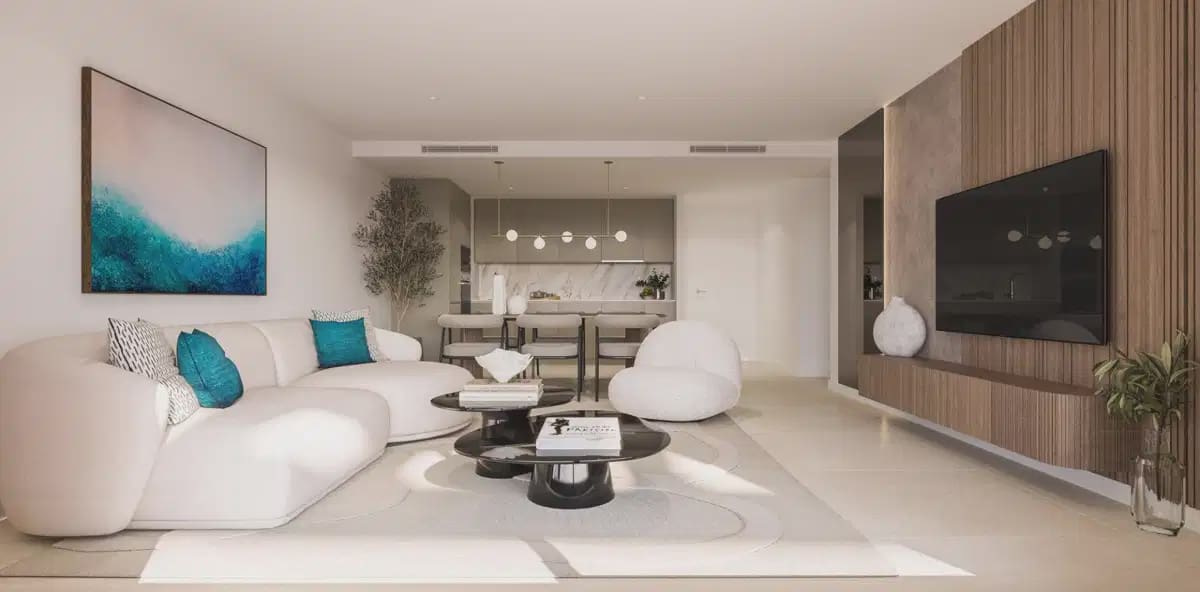 2 quarto Apartamento para venda em Estepona com piscina - 449 000 € (Ref: 9824449)