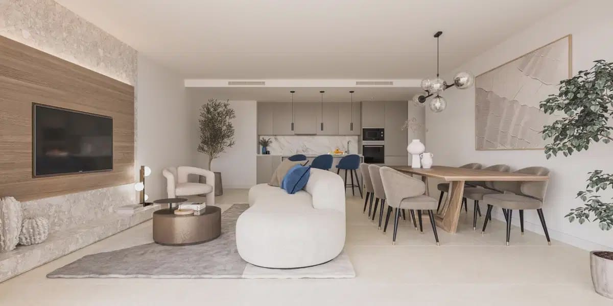 2 quarto Apartamento para venda em Estepona com piscina - 449 000 € (Ref: 9824449)