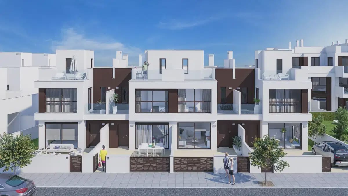 3 bedroom Townhouse for sale in Pilar de la Horadada with pool garage - € 459,900 (Ref: 9824452)