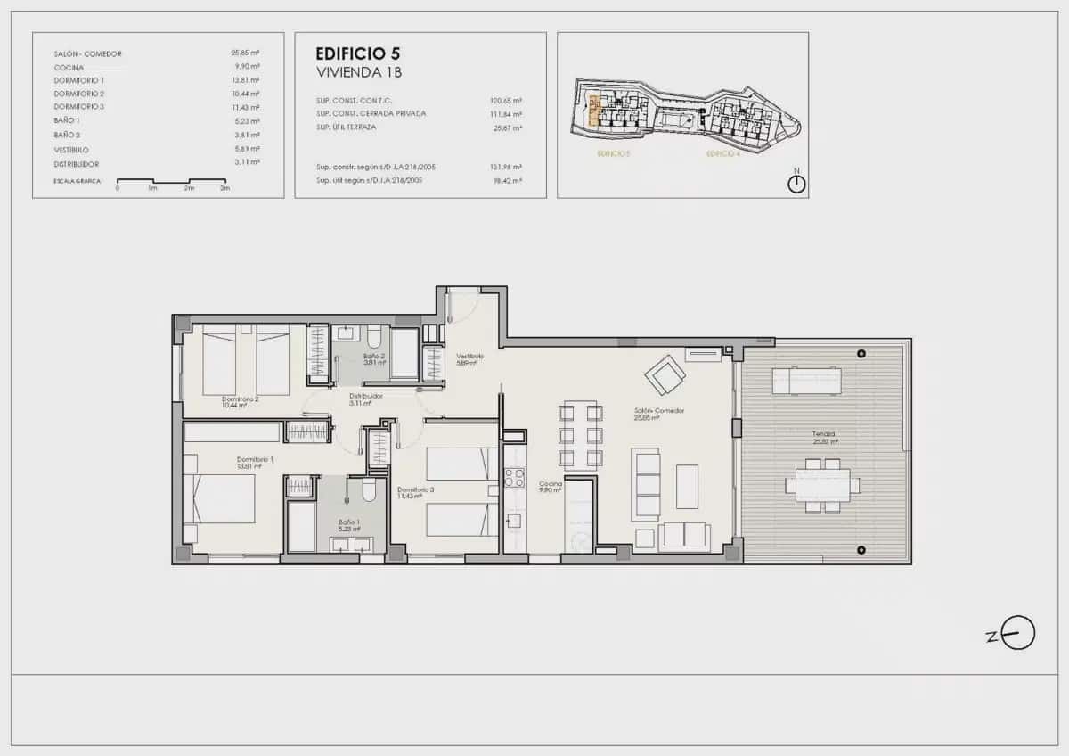 3 quarto Apartamento para venda em Casares com piscina garagem - 415 000 € (Ref: 9824460)