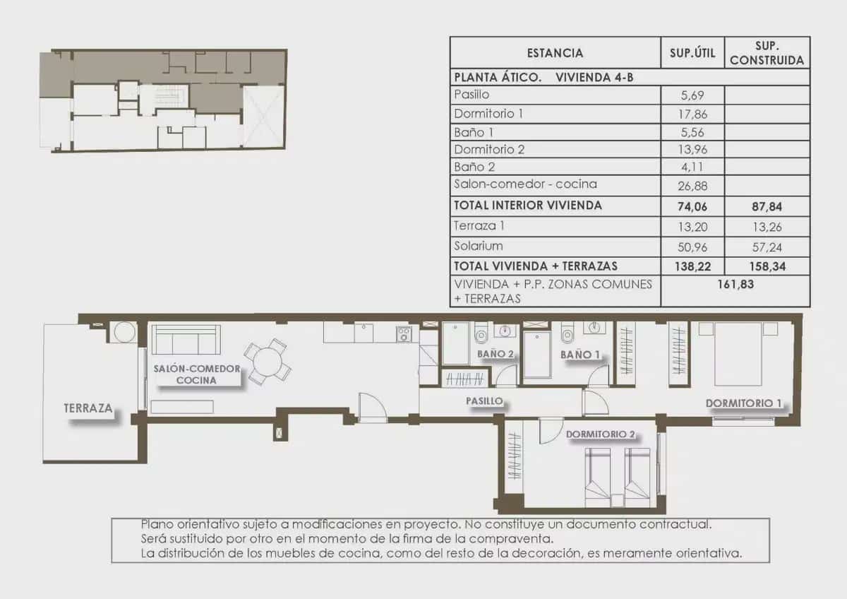 2 camera da letto Attico in vendita in Torrevieja con piscina - 440.000 € (Rif: 9824466)