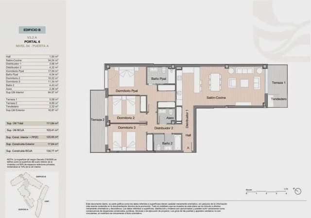 3 makuuhuone Huoneisto myytävänä paikassa Zona Calvario, Estepona mukana uima-altaan 
autotalli - 495 000 € (Ref: 9824472)