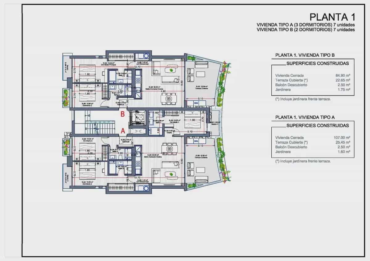2 sovrum Lägenhet till salu i La Manga Club med pool - 410 000 € (Ref: 9824503)
