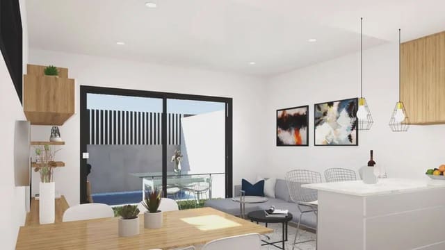 3 soveværelse Semi-Rækkehus til salg i Santiago de la Ribera, San Javier med swimmingpool garage - € 400.000 (Ref: 9824510)
