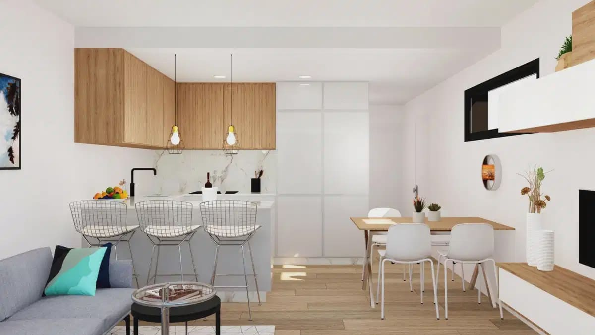 3 soveværelse Semi-Rækkehus til salg i Santiago de la Ribera med swimmingpool garage - € 400.000 (Ref: 9824510)