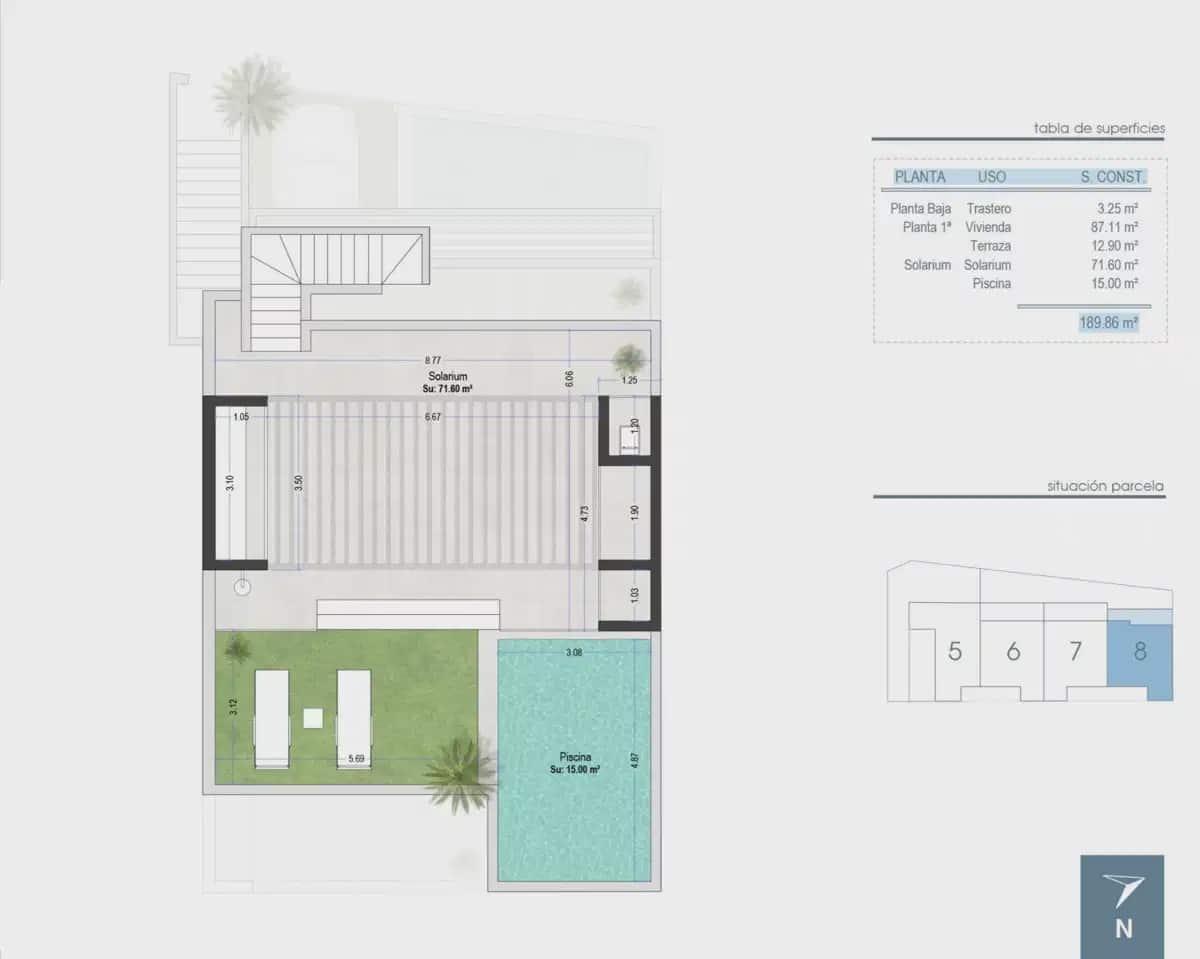 3 slaapkamer Bungalow te koop in San Pedro del Pinatar met zwembad garage - € 449.000 (Ref: 9824512)