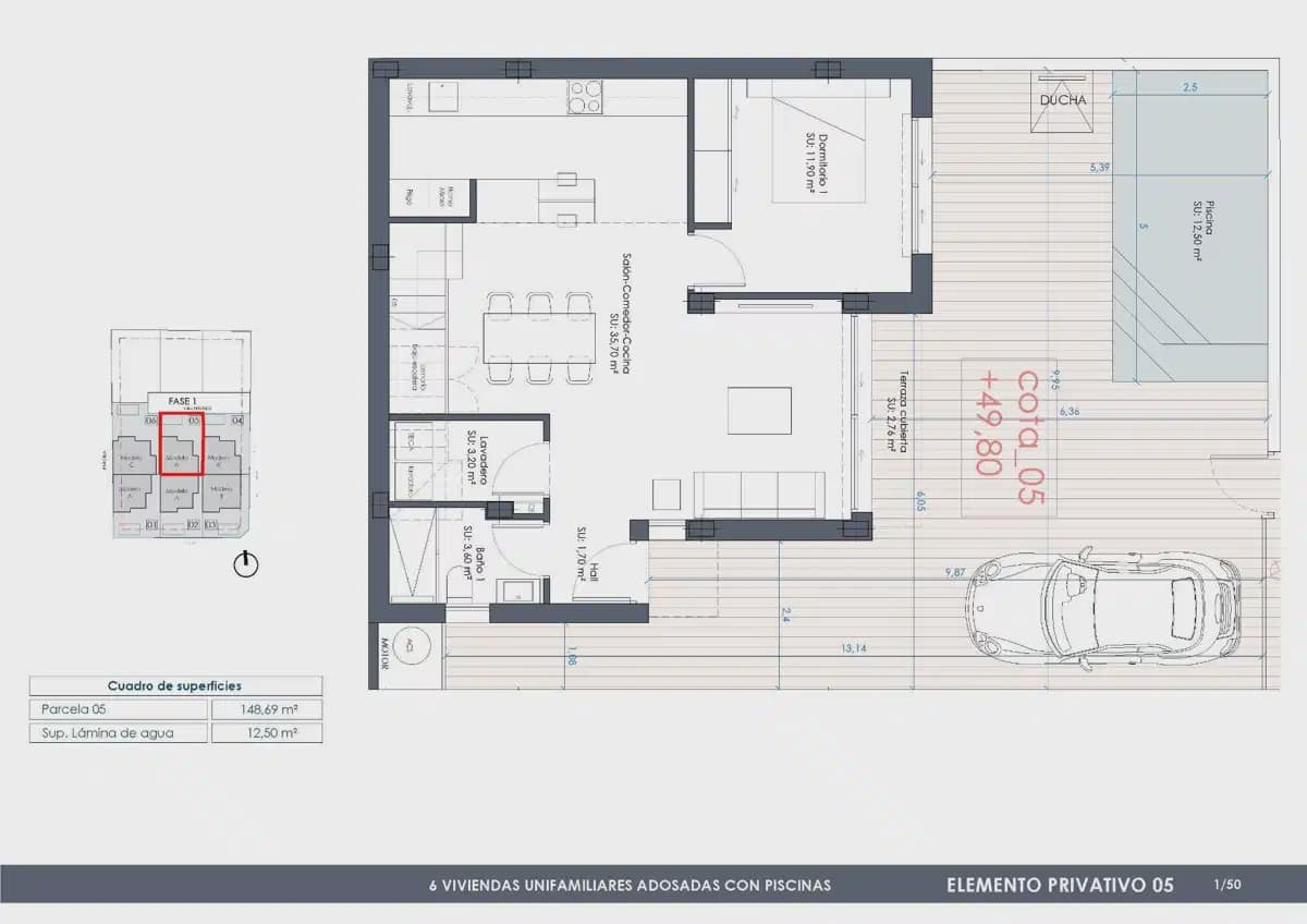 3 camera da letto Villetta Bifamiliare in vendita in Benijofar con piscina garage - 449.000 € (Rif: 9824516)