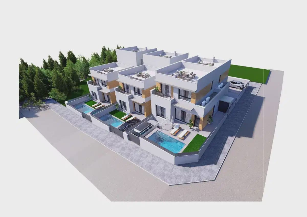 3 camera da letto Villetta Bifamiliare in vendita in Benijofar con piscina garage - 449.000 € (Rif: 9824516)