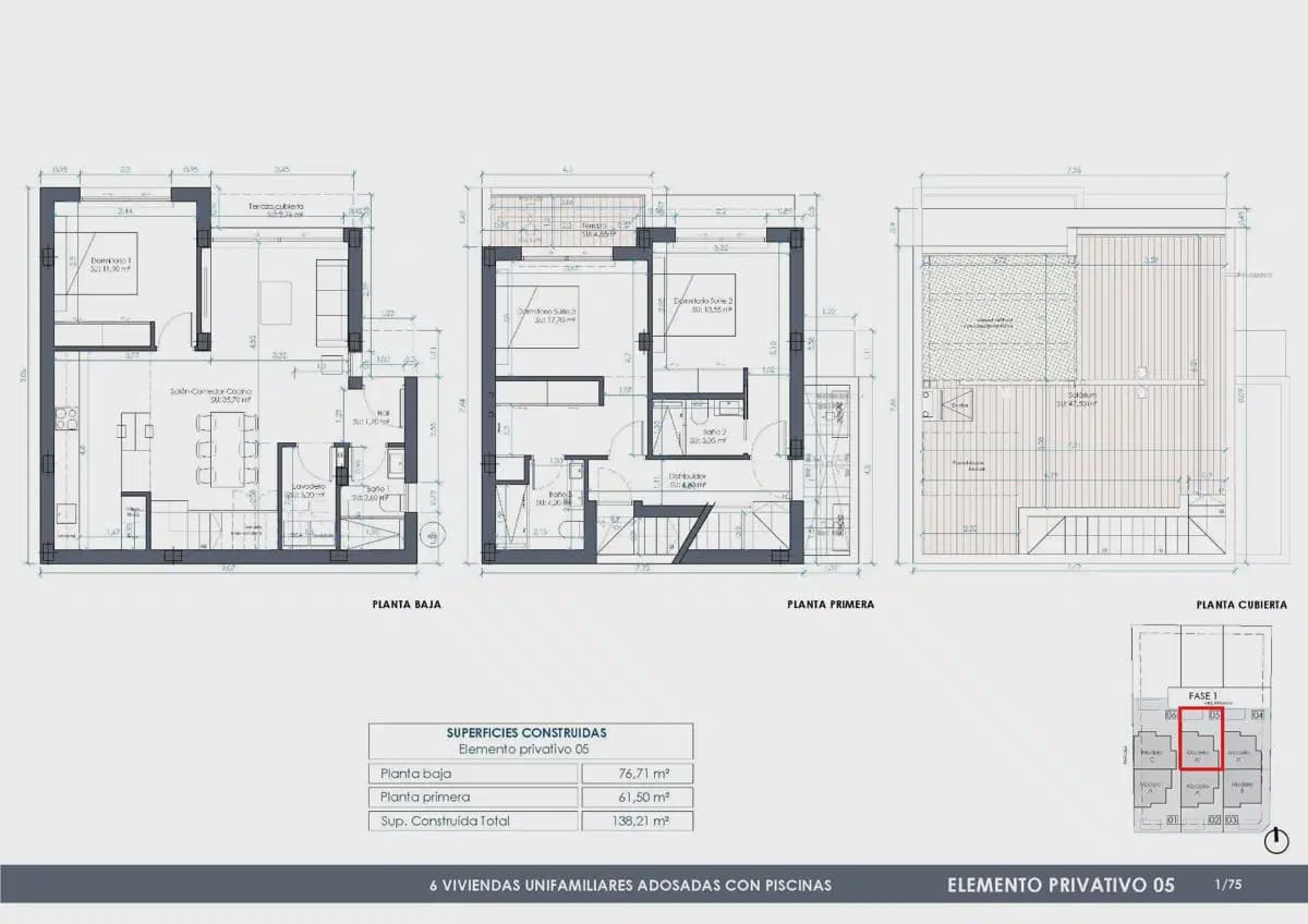 3 camera da letto Villetta Bifamiliare in vendita in Benijofar con piscina garage - 449.000 € (Rif: 9824516)
