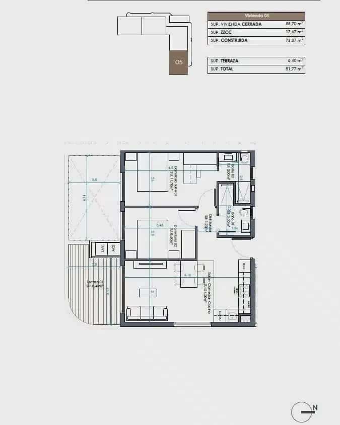 2 camera da letto Appartamento in vendita in Guardamar del Segura - 305.000 € (Rif: 9827797)