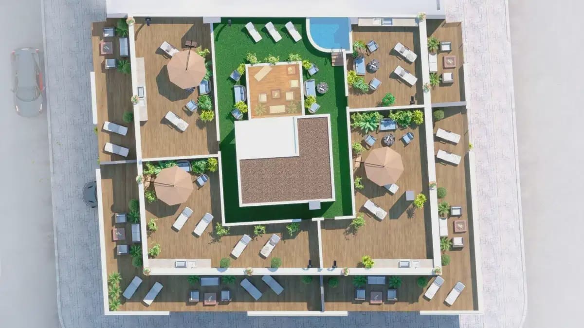 2 camera da letto Attico in vendita in Torrevieja con piscina garage - 349.000 € (Rif: 9827800)