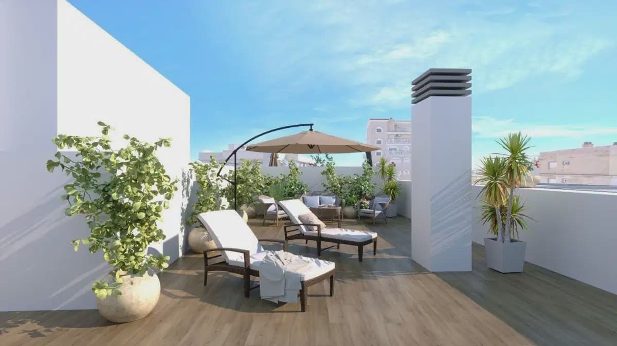 2 camera da letto Attico in vendita in Torrevieja con piscina garage - 349.000 € (Rif: 9827800)