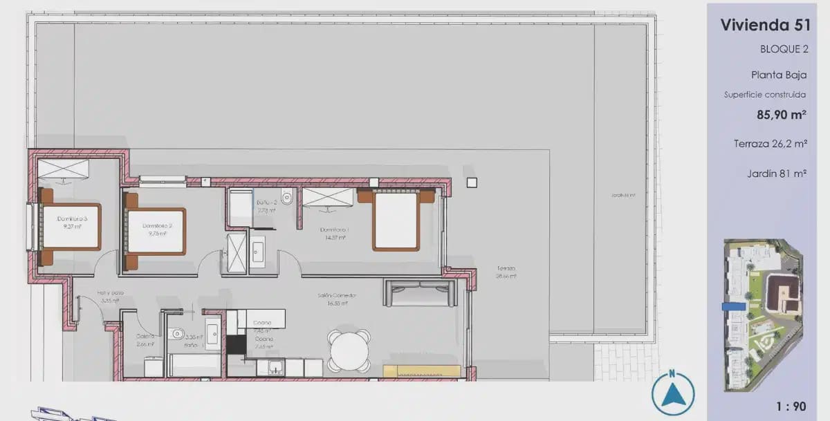 3 bedroom Apartment for sale in El Raso - € 340,000 (Ref: 9827811)