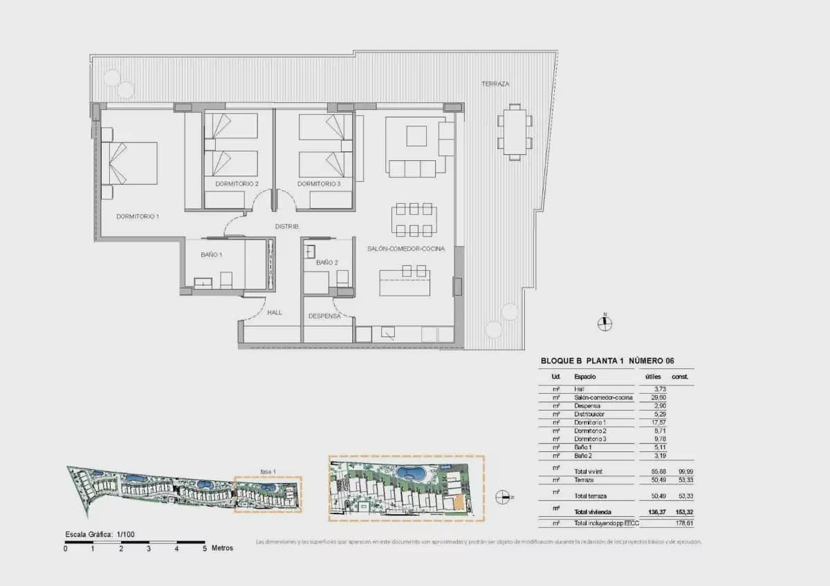 Apartamento de 3 habitaciones en La Nucia en venta con piscina garaje - 427.100 € (Ref: 9827820)