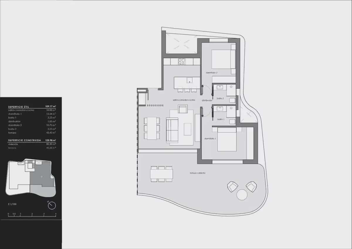 2 soverom Penthouse til salgs i El Raso med svømmebasseng - € 375 000 (Ref: 9827822)