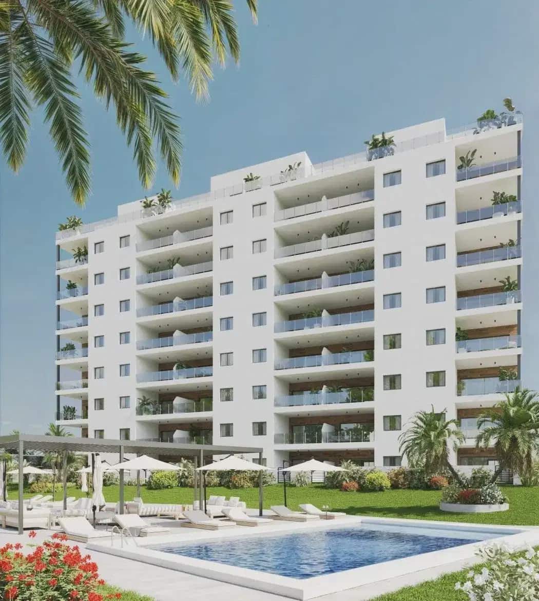 2 bedroom Apartment for sale in La Villajoyosa / Vila Joiosa with pool garage - € 369,000 (Ref: 9827843)
