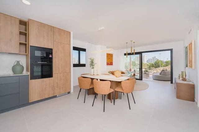 2 quarto Apartamento para venda em La Cala de Villajoyosa, La Villajoyosa / Vila Joiosa com piscina garagem - 369 000 € (Ref: 9827843)