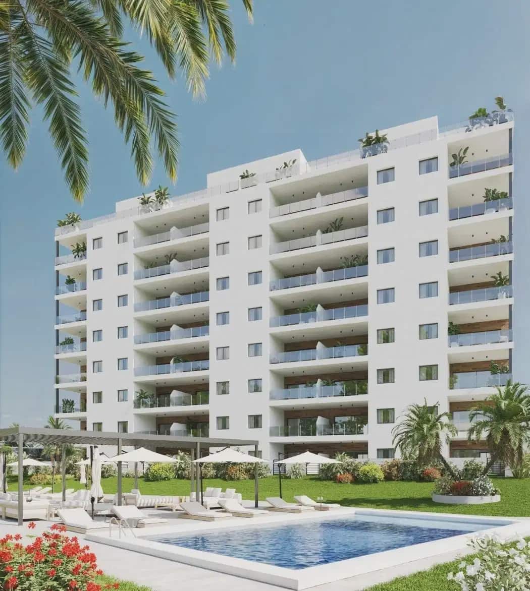2 bedroom Apartment for sale in La Villajoyosa / Vila Joiosa with pool garage - € 349,000 (Ref: 9827844)