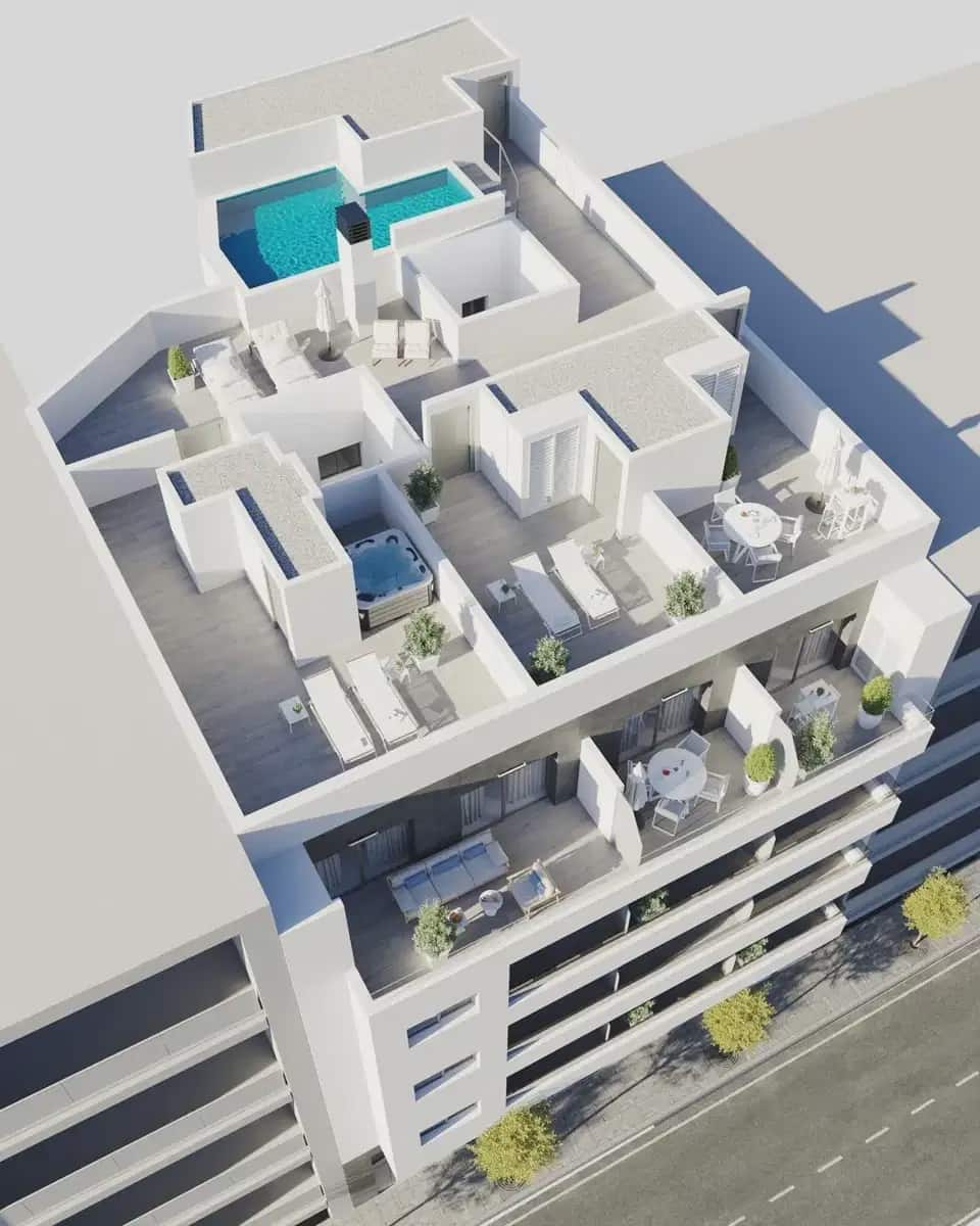 3 sypialnia Apartament na sprzedaż w Torrevieja - 339 000 € (Ref: 9827851)
