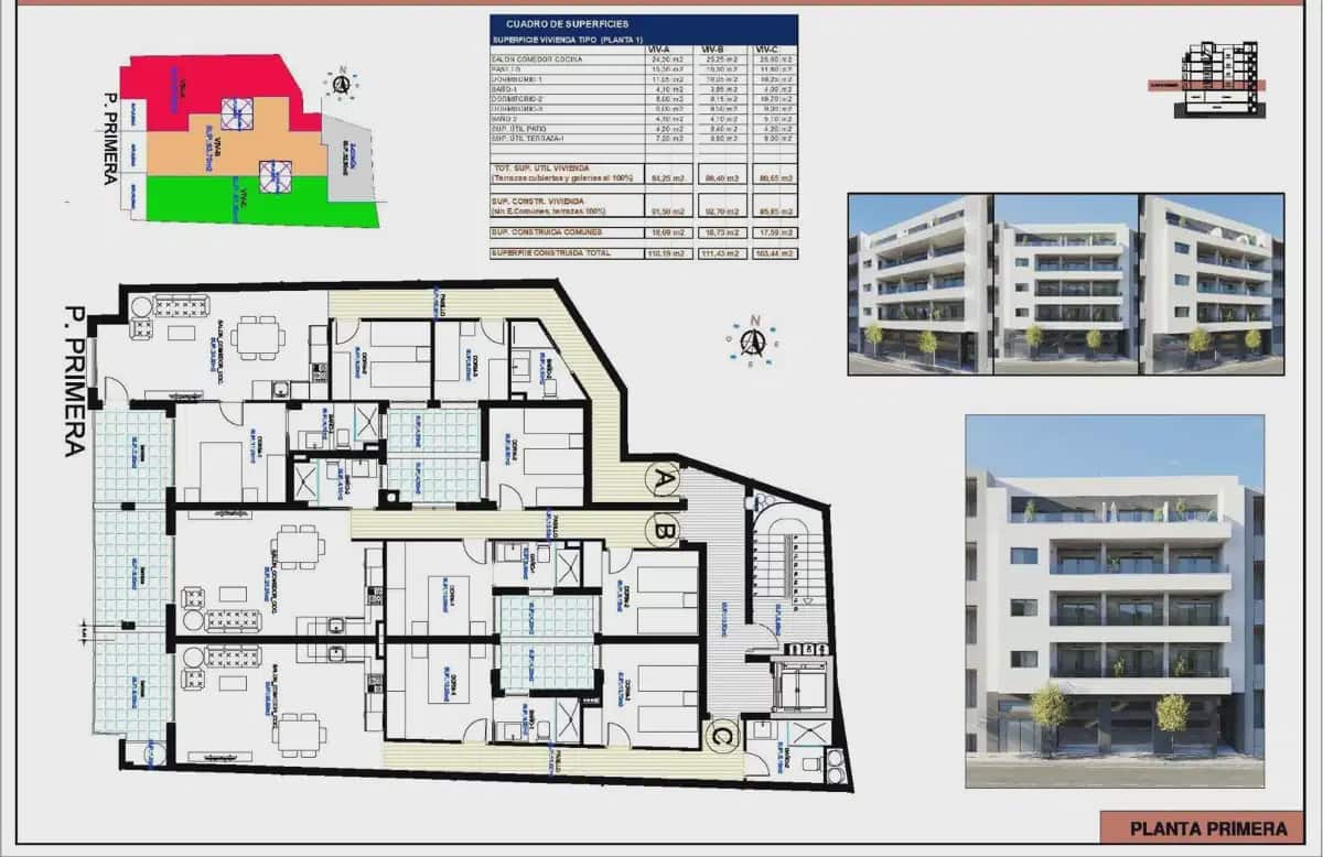 3 sypialnia Apartament na sprzedaż w Torrevieja - 339 000 € (Ref: 9827851)