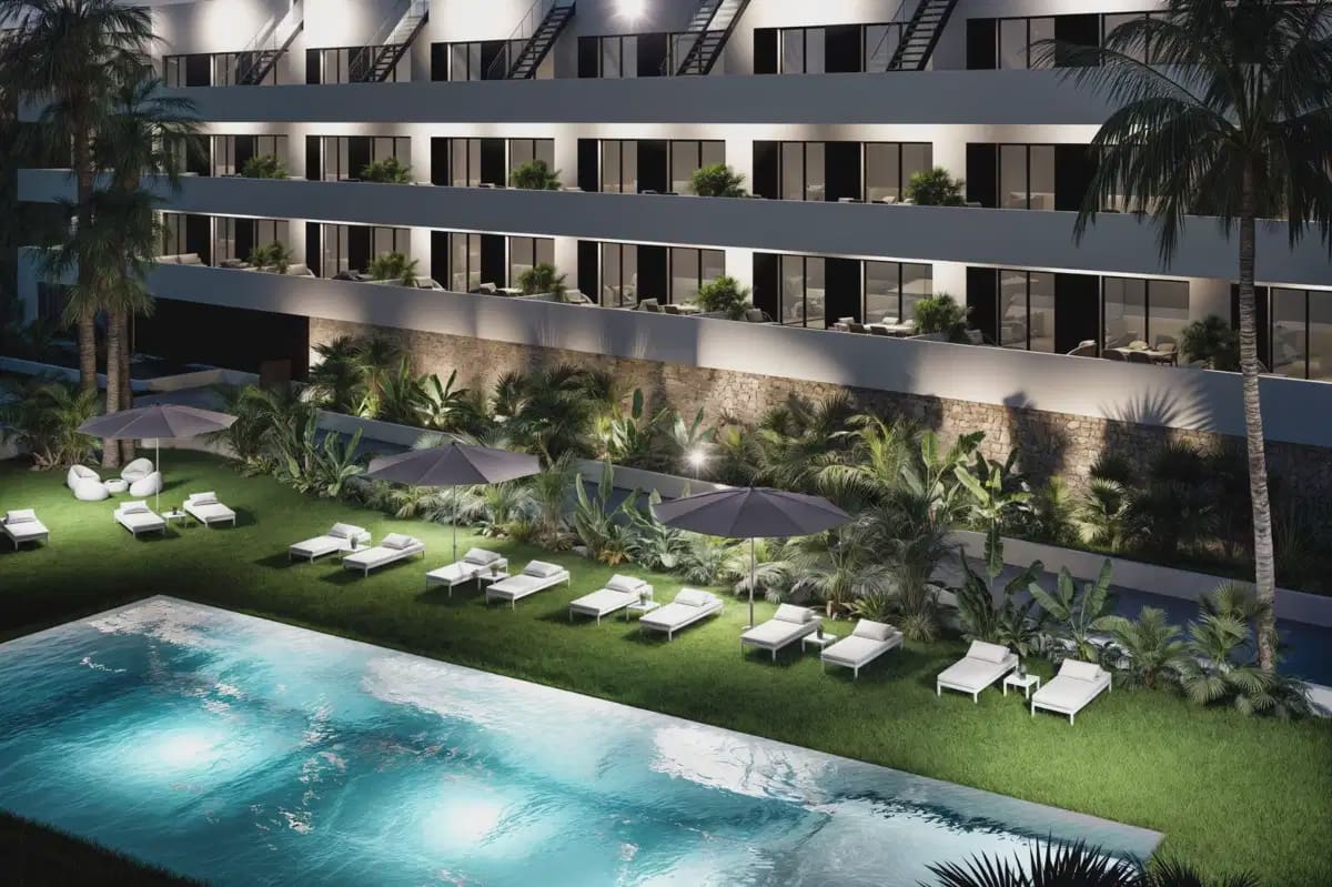 2 bedroom Apartment for sale in Finestrat with pool - € 322,900 (Ref: 9827857)