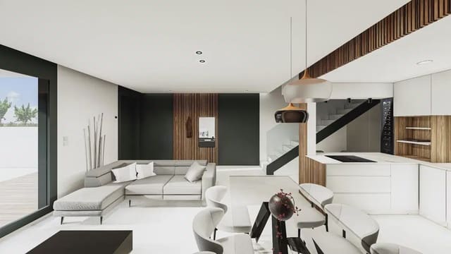 3 soverom Hus til salgs i Pilar de la Horadada ciudad, Pilar de la Horadada med svømmebasseng garasje - € 385 000 (Ref: 9827858)