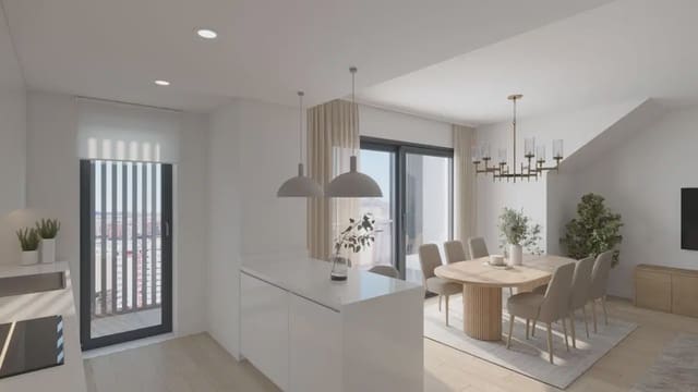 3 Zimmer Penthouse zu verkaufen in San Agustín, Alicante / Alacant Stadt mit Pool Garage - 430.000 € (Ref: 9827860)