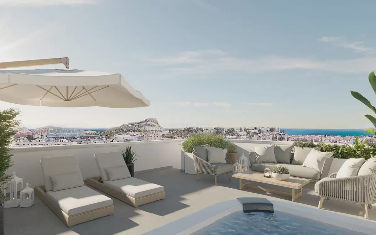 3 camera da letto Attico in vendita in Alicante citta con piscina garage - 430.000 € (Rif: 9827860)