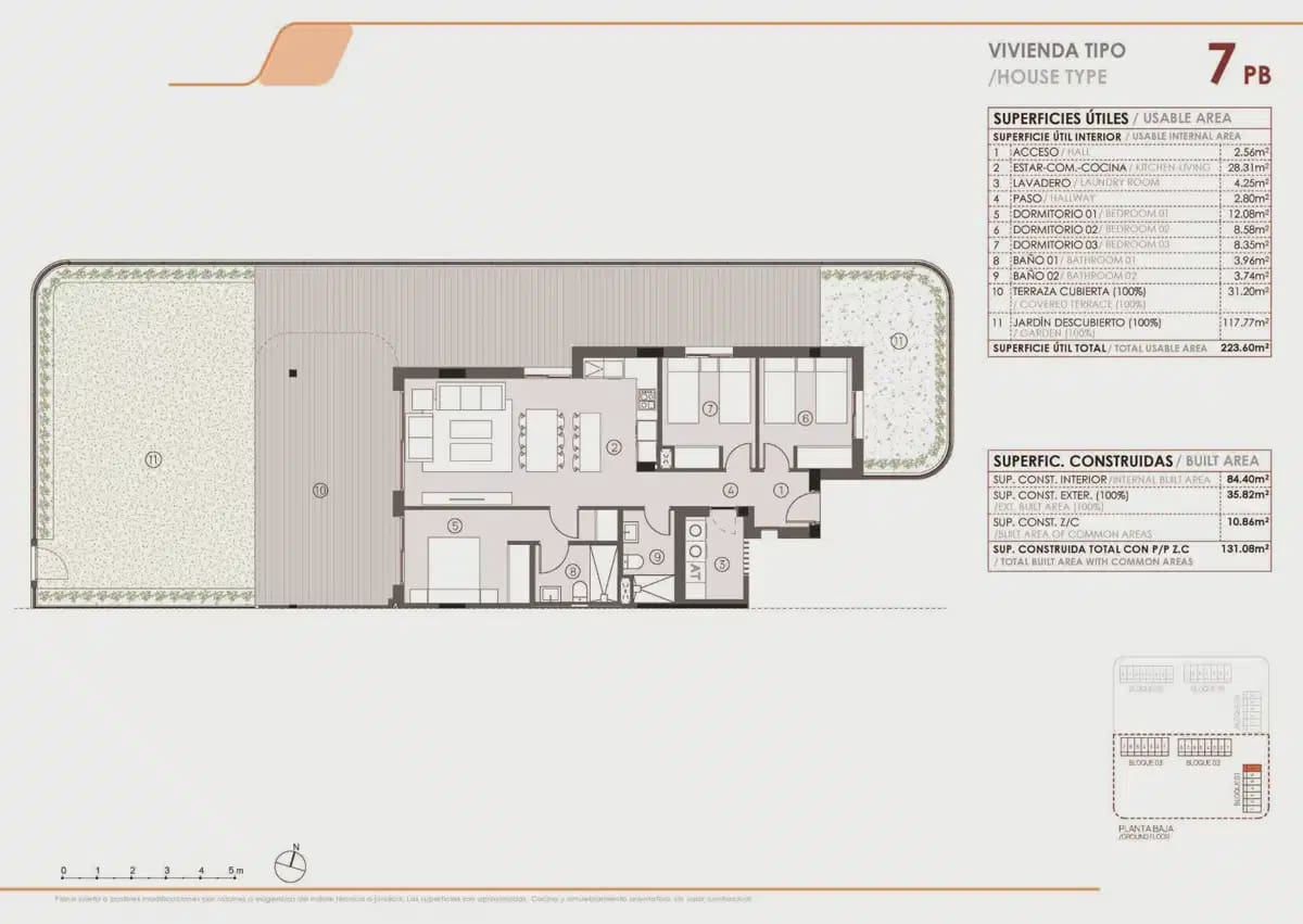 3 slaapkamer Appartement te koop in Torrevieja met zwembad garage - € 375.000 (Ref: 9827868)