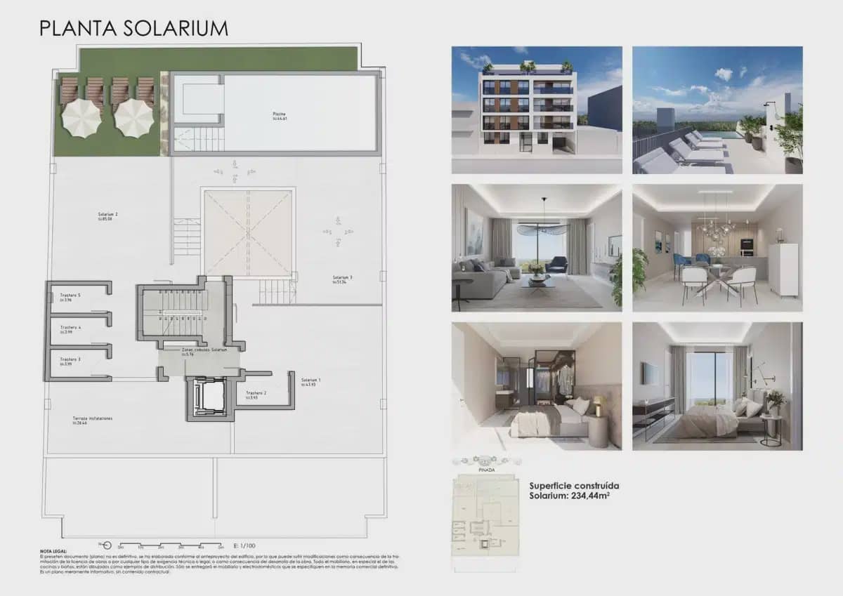 3 soverom Leilighet til salgs i Guardamar del Segura med svømmebasseng garasje - € 385 000 (Ref: 9827874)